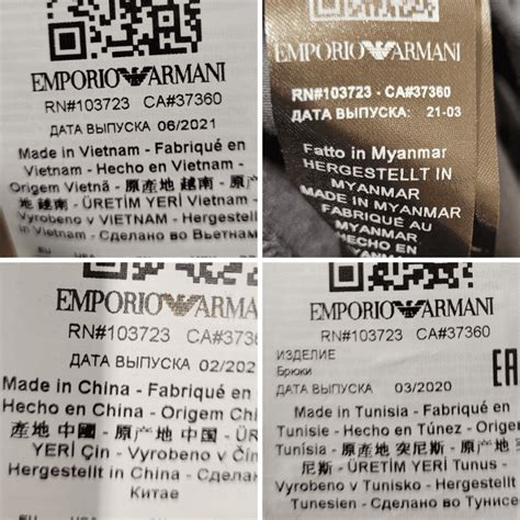 armani made in cina perché costo alto